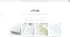 Desktop Screenshot of echoartbindery.com